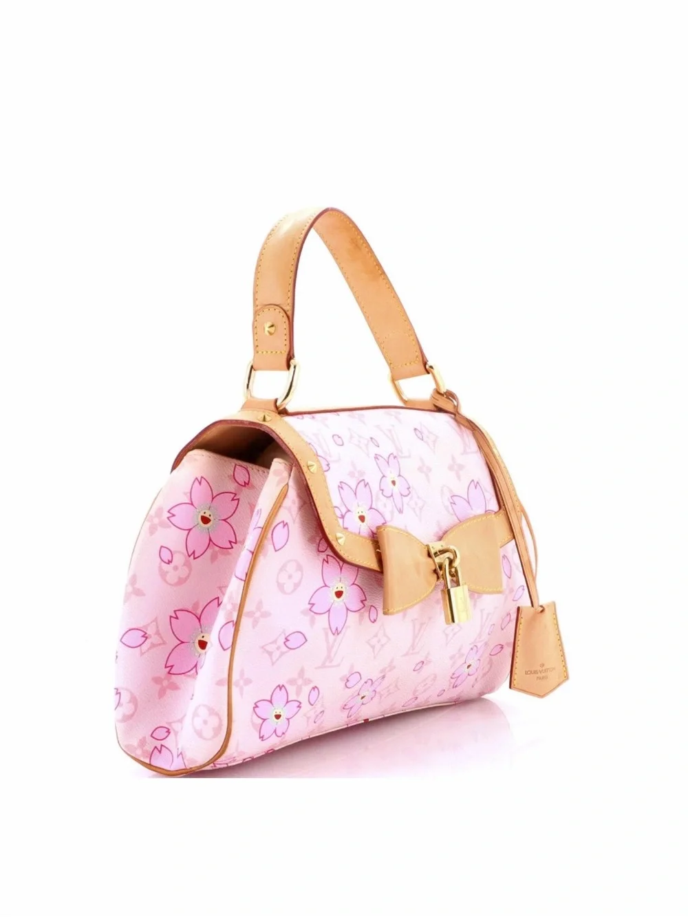 Louis Vuitton Murakami Cherry Blossom Sac Retro Pink M92013 Limited Edition